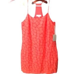 1 State Racerback Orange Melon Mini Sundress XS NEW w Tags